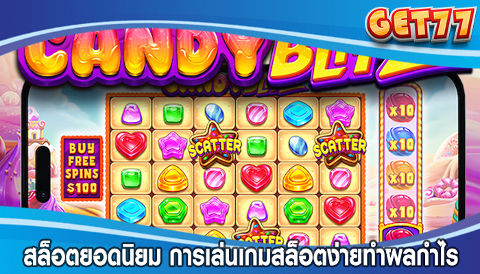 สล็อตยอดนิยม การเล่นเกมสล็อตง่ายทำผลกำไร