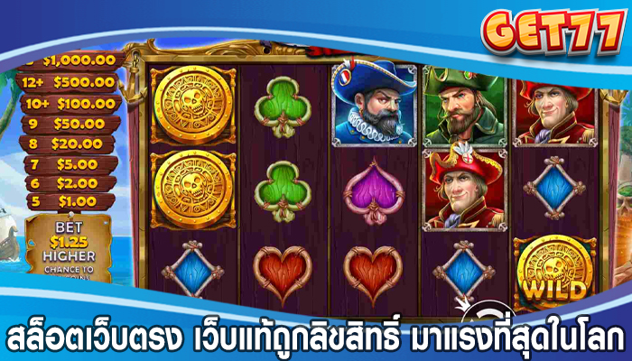 สล็อตเว็บตรง เว็บแท้ถูกลิขสิทธิ์ มาแรงที่สุดในโลก