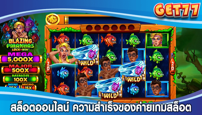 สล็อตออนไลน์ ความสำเร็จของค่ายเกมสล็อตออนไลน์